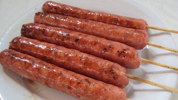 receita de espetinho de linguiça