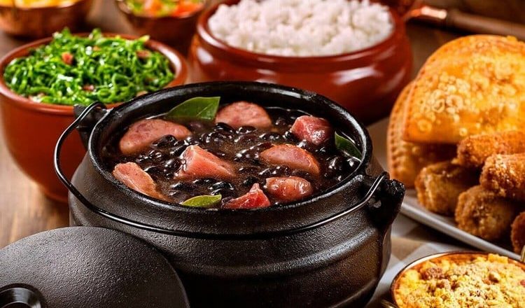 petiscos para servir antes da feijoada