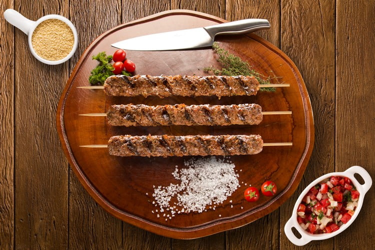 1kg de carne moída faz quantas kaftas