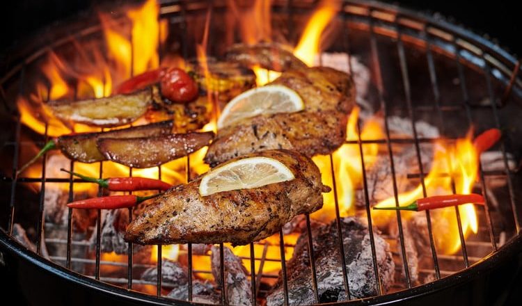 quanto carvão para 1kg de carne