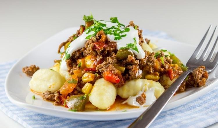 carne para acompanhar nhoque