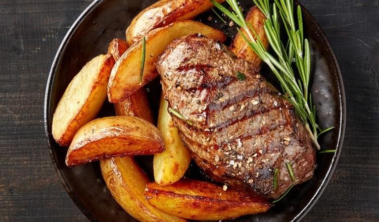 acompanhamento para bife