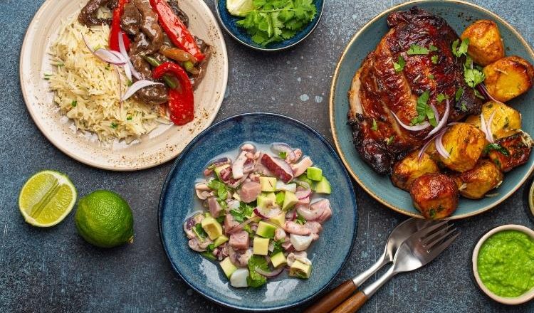 acompanhamento para ceviche