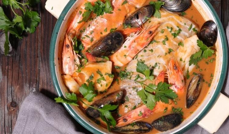 como engrossar caldo de peixe