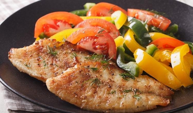 filé de peixe grelhado