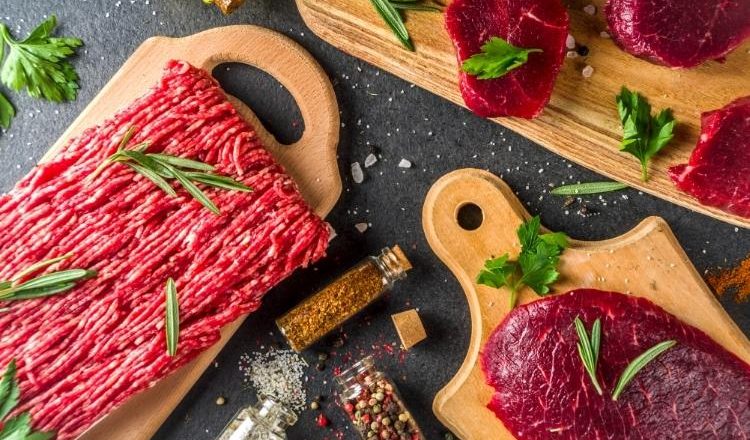 bife de carne moída