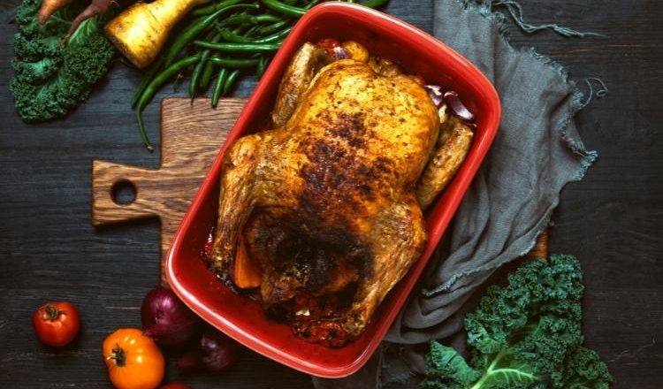 para assar frango no forno precisa de óleo