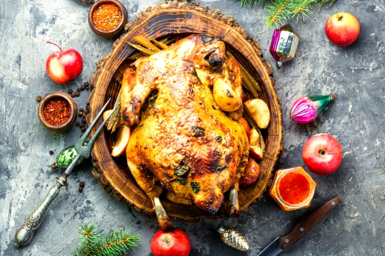 melhores temperos para frango de natal