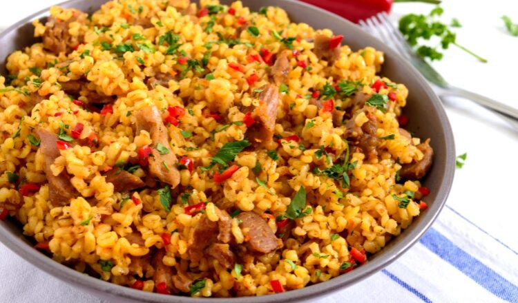 arroz de carreteiro com sobra de churrasco