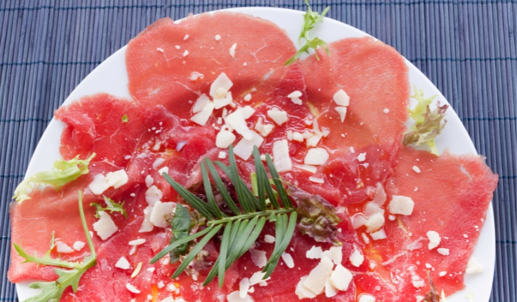 Carpaccio de carne