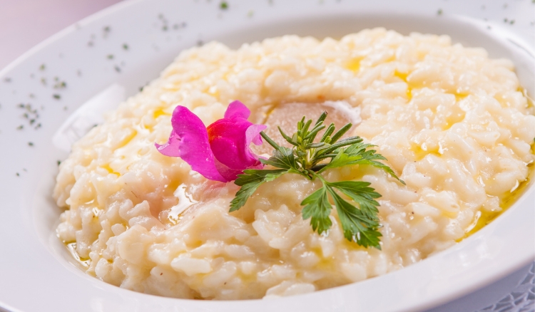 Arroz à piamontese combina com qual carne