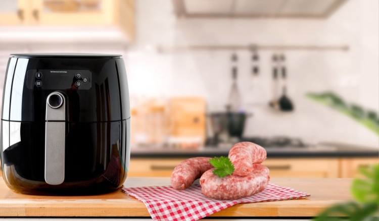 Linguiça toscana na airfryer