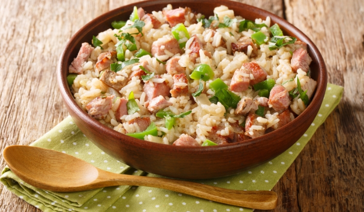 arroz carreteiro com frango