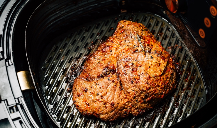 como temperar carne para assar na airfryer