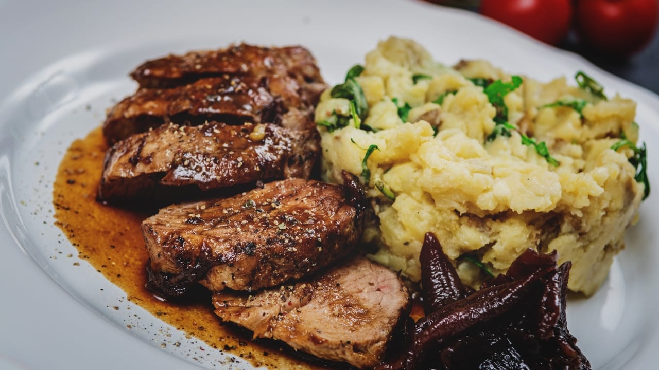 Acompanhamento para filé mignon suíno