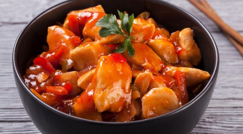 Molho agridoce para frango