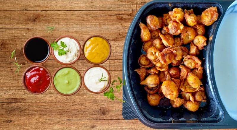 Petisco de frango na airfryer