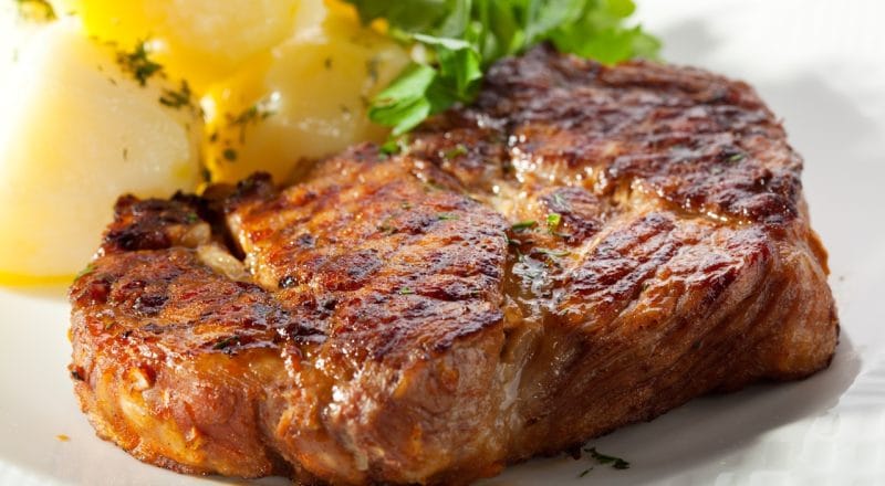 bisteca bovina na airfryer