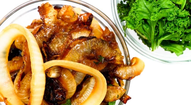 Cebola assada na airfryer