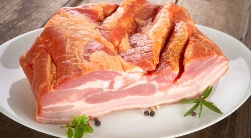 Como descongelar bacon