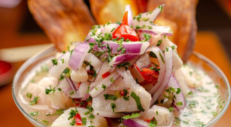 Pode fazer ceviche com peixe congelado