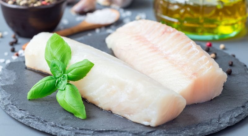 Posta ou lombo de bacalhau