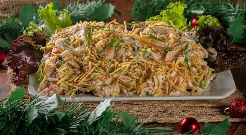 Como fazer salpicão de bacalhau