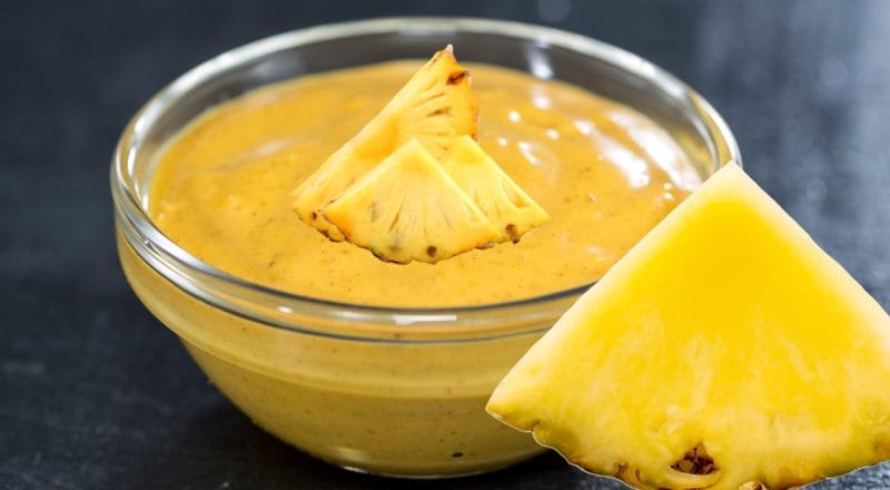 Molho de abacaxi para pernil