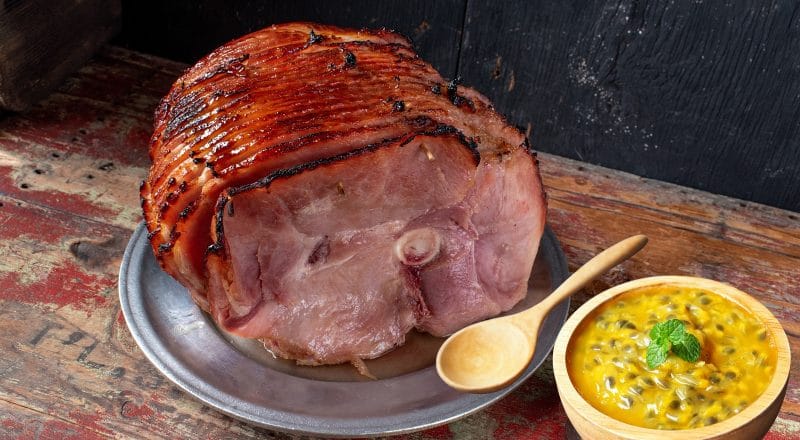 Molho de maracujá para pernil