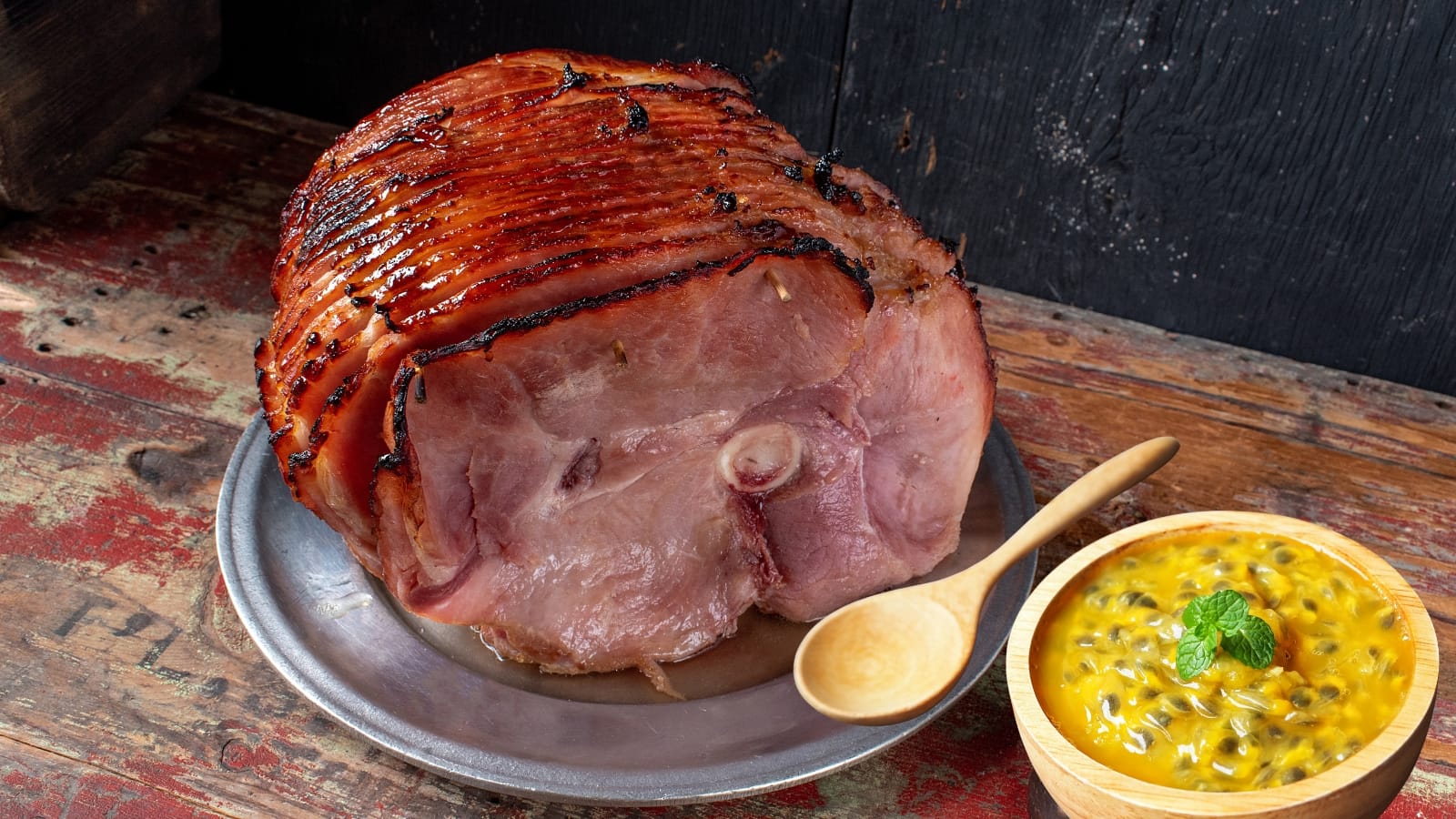 Molho de maracujá para pernil