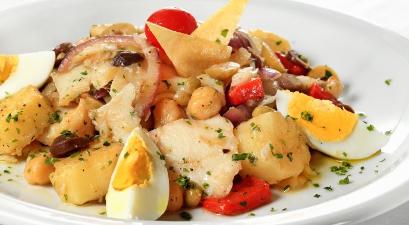 Receita de bacalhau ao forno tradicional