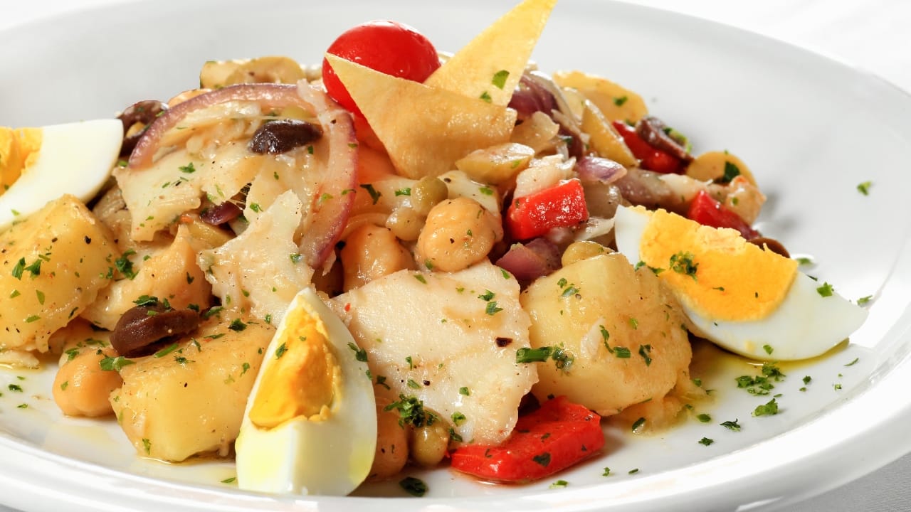 Receita de bacalhau ao forno tradicional