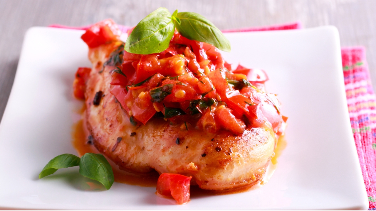 Receita de filé de frango à pizzaiolo
