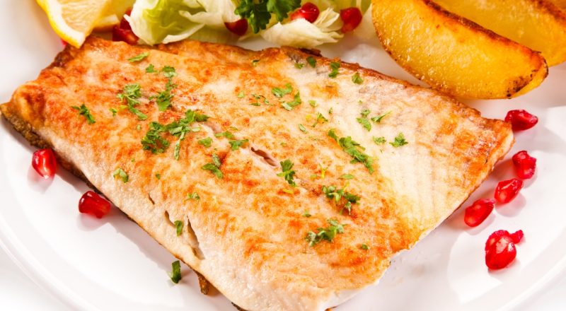 Filé de Pescada na airfryer