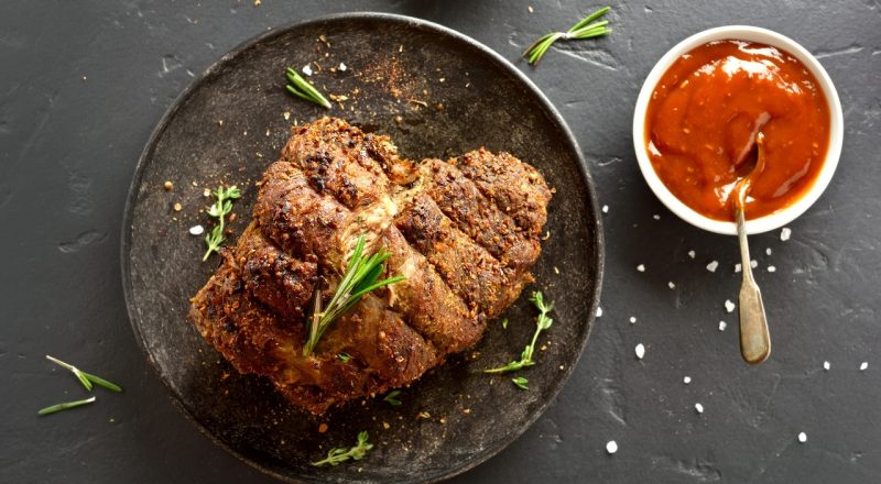 Molho de frutas vermelhas para carne