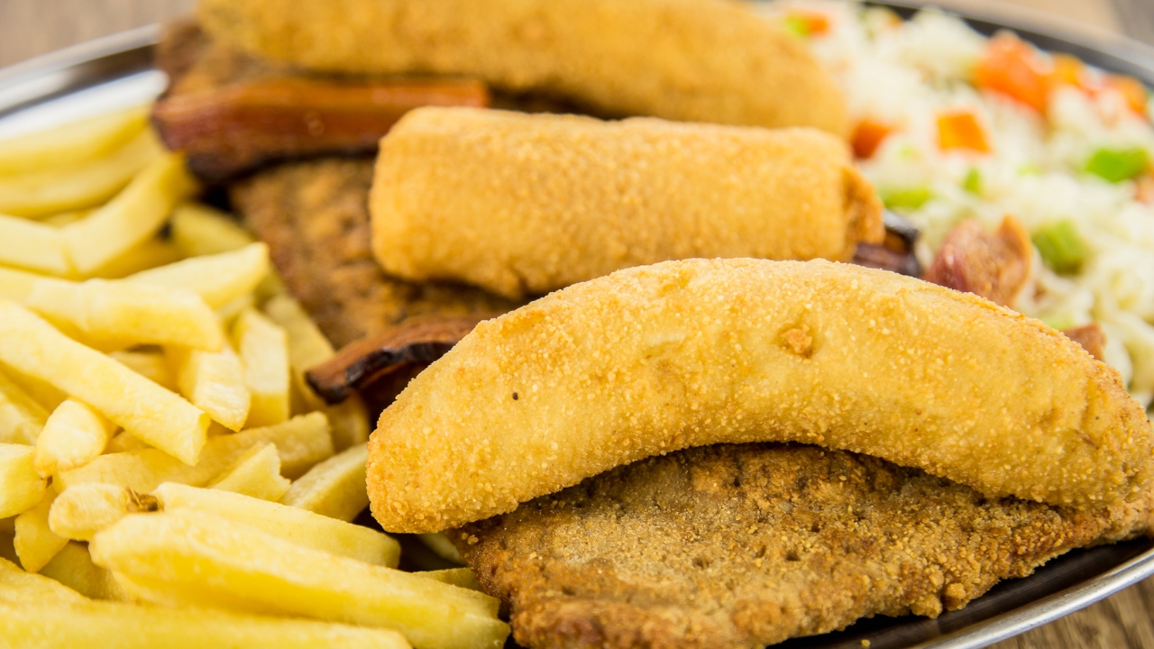 Filé Mignon à cubana Filé Mignon à cubana