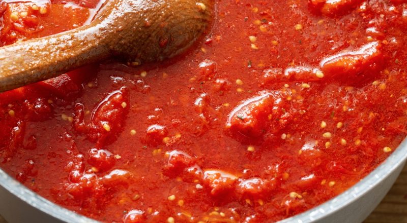 Molho de tomate para carne