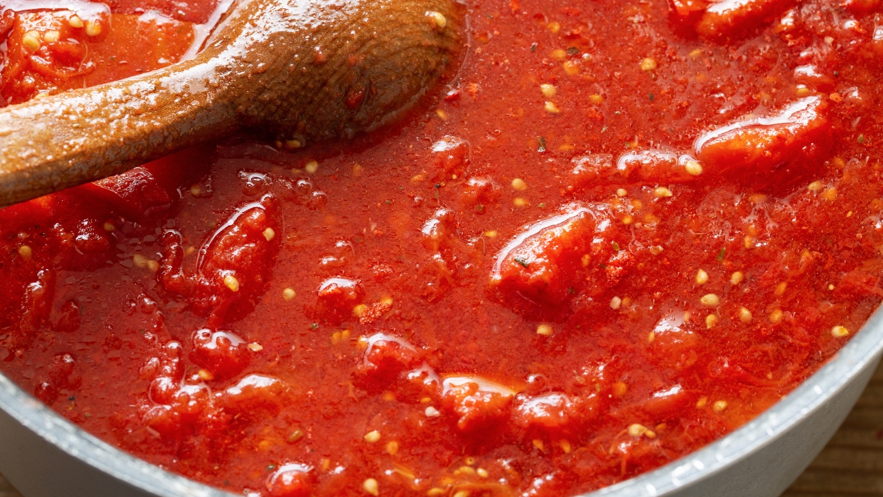 Molho de tomate para carne