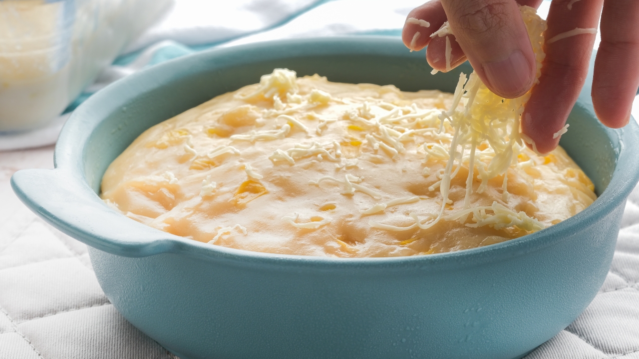 Filé de peixe gratinado