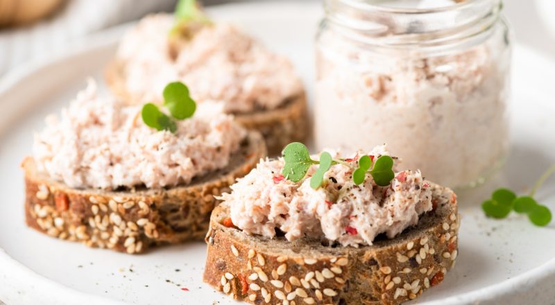 Receita de patê de sardinha simples