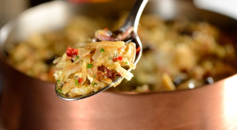 Receita de pirarucu desfiado
