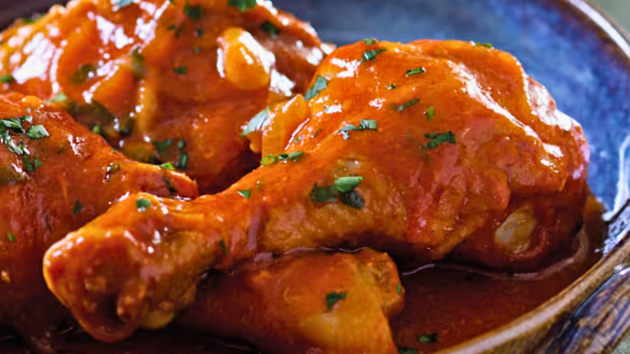 coxa de frango ao molho