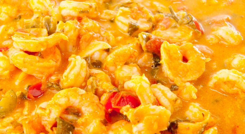 receita de pirão de camarão