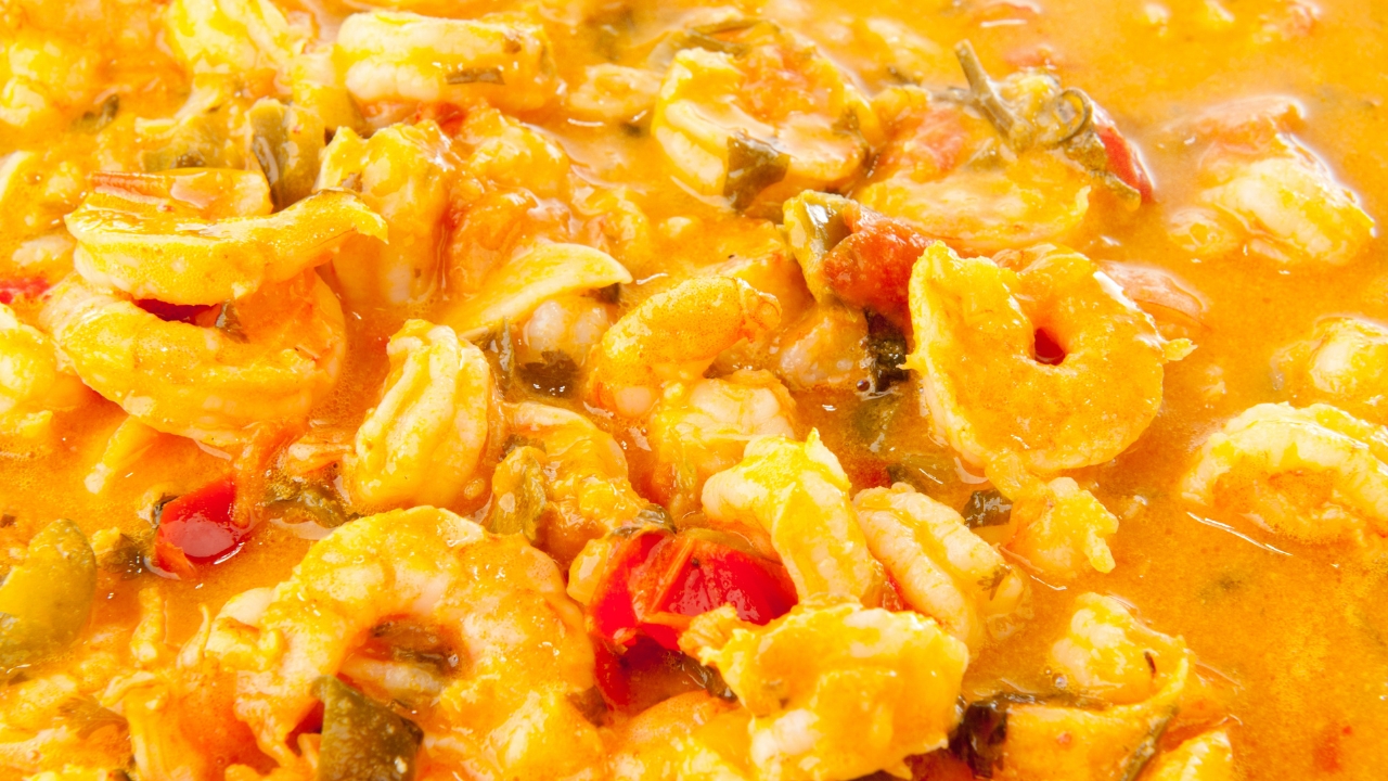 receita de pirão de camarão