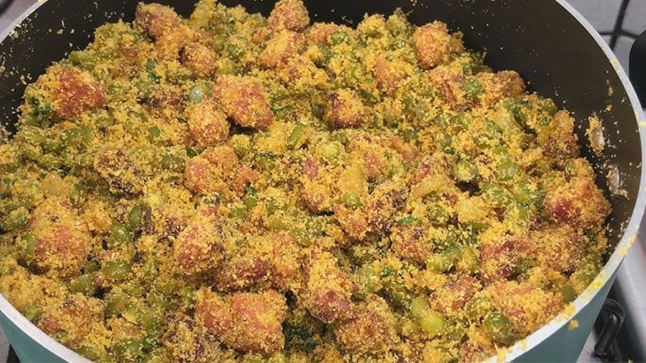 Farofa de ervilha