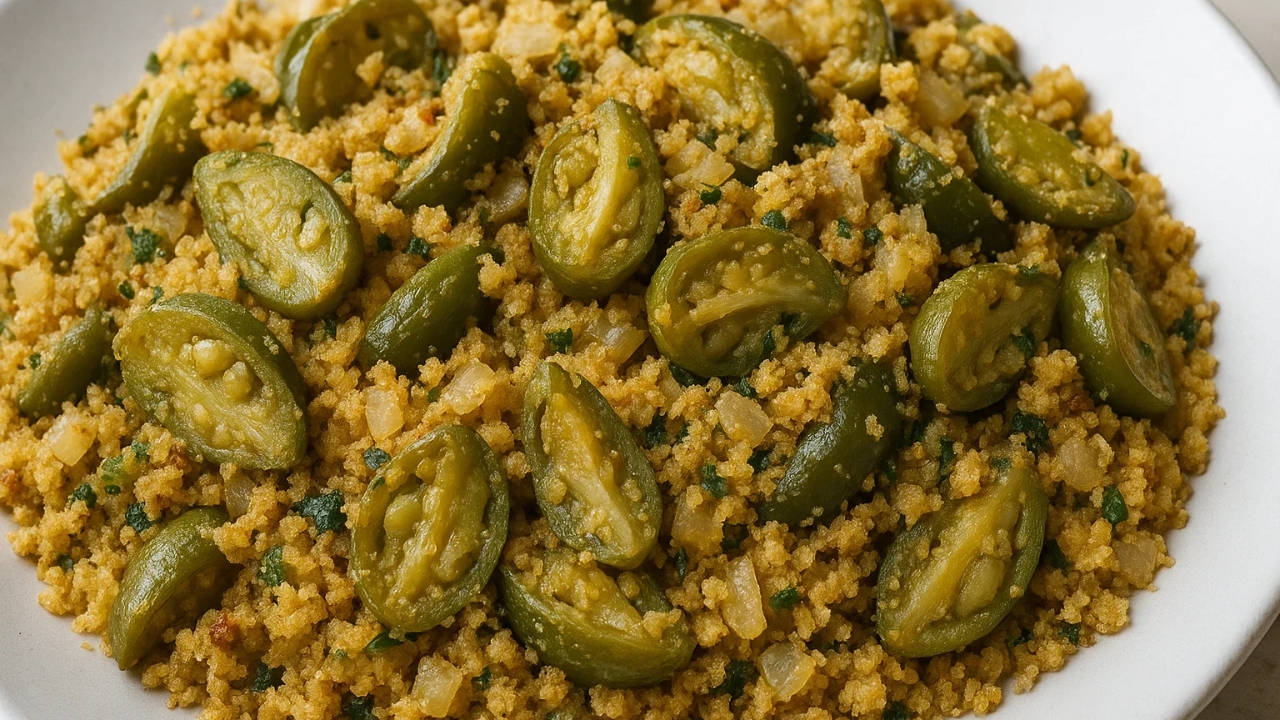 Farofa de jiló