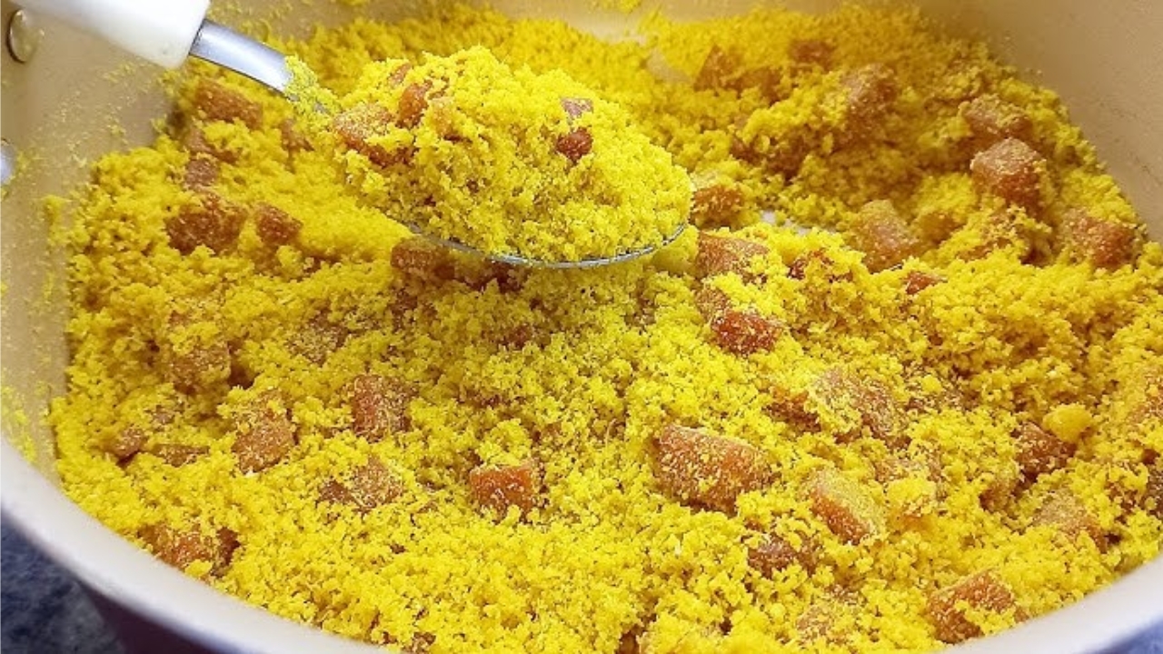 Farofa de mortadela