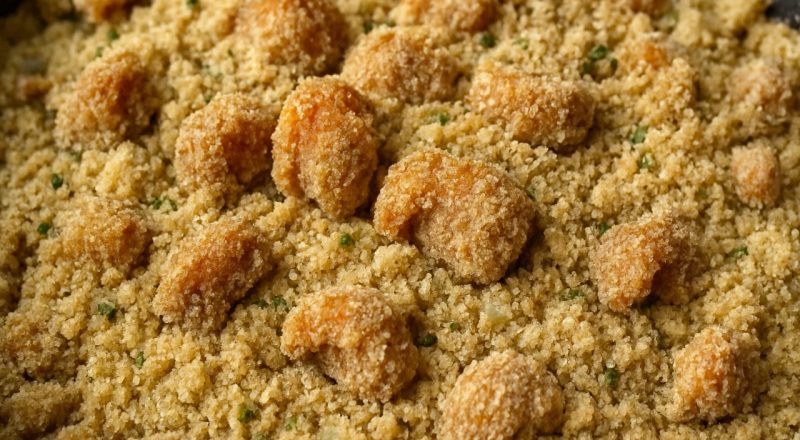 Farofa de torresmo