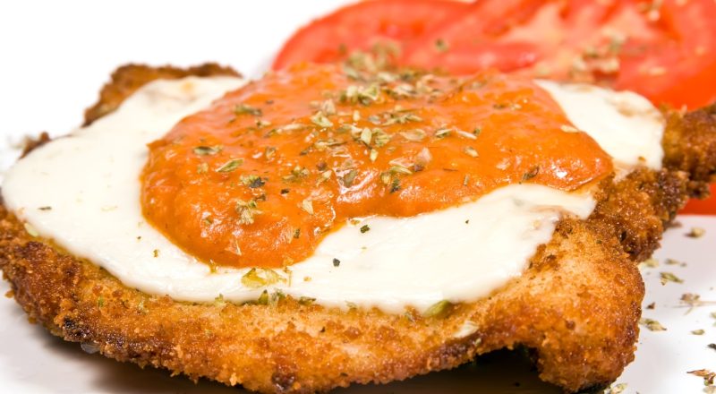 Filé de frango à parmegiana na airfryer