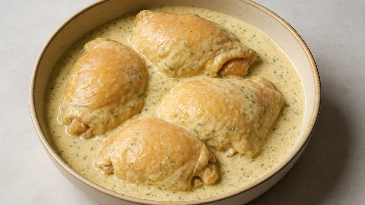 Marinada de frango com iogurte
